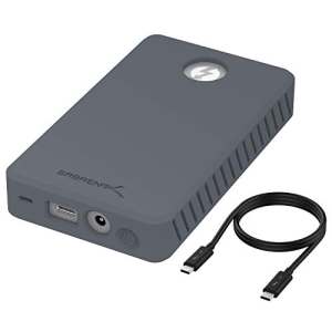 Thunderbolt 3 to Dual NVMe M.2 SSD Tool-Free Enclosure (EC-T3DN)