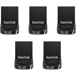SanDisk 64GB 5-Pack Ultra Fit USB 3.1 Flash Drive (5x64GB) - SDCZ430-064G-B5CT