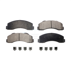 Front Ceramic Disc Brake Pads TEC-1414 For 2010-2017 Ford F-150 Expedition Lincoln Navigator