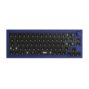 Keychron Q2 RGB Hotswap Mechanical Gaming Keyboard – 65% Layout, Barebone with Knob – Compatible with Windows & macOS, Blue (Q2-B3)