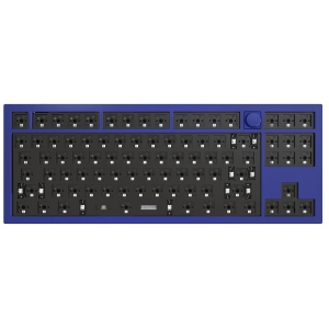 Keychron Q3 RGB Hotswap Mechanical Gaming Keyboard – TKL Layout, Barebone with Knob – Compatible with Windows & macOS, Blue (Q3-B3)