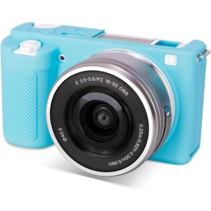 ZVE10 Case, Soft Silicone Protective Case for Sony ZV-E10 ZVE10 Camera, Soft Rubber Lightweight Cover for Sony