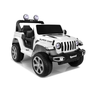 SONICTECK Jeep Style 4x4 Ride on Car 12V Rubber Tires Remote Control