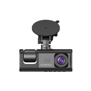 SPEEDEX FHD 1080P Dash camera, Dual Camera Lens (Front + Inside), 2 inch display Car Recorder_Black color