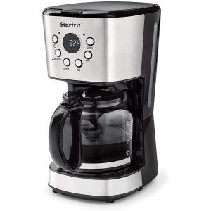 Starfrit 12 Cup Easy Programmable Coffee Maker - Black