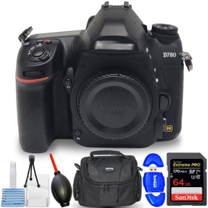 Nikon D780 DSLR Camera and AF-S NIKKOR 24-120mm Lens 1619 - 7PC Accessory Bundle
