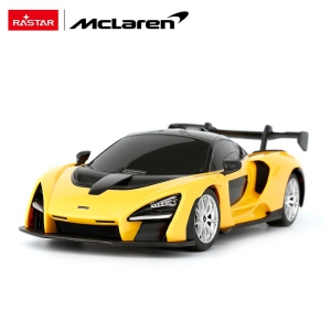 Rastar Remote Control R/C McLaren Senna Yellow 1.24 Racing Car