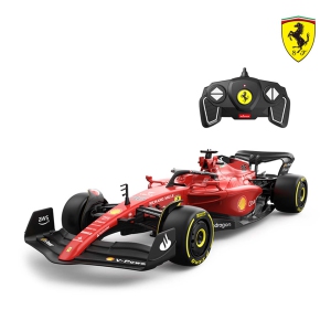 Rastar 1:18 Scale RC Car - Ferrari F1 75 Red, Remote Control Toy Car, Car Collection for Kids and Adults