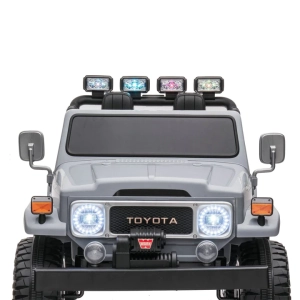 SONICTECK ELECTRIC KIDS RIDE ON CAR TOYOTA LANDCRUISER FJ40 4X4 24VOLTS KIDS RIDE ON CAR REMOTE CONTROL