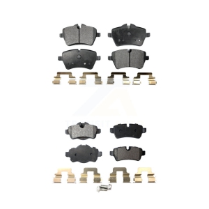 Front Rear Ceramic Brake Pads Kit For Mini Cooper With 294mm Diameter Rotor KTC-100101