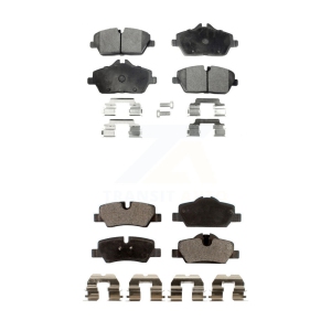 Front Rear Ceramic Brake Pads Kit For Mini Cooper KTC-100136