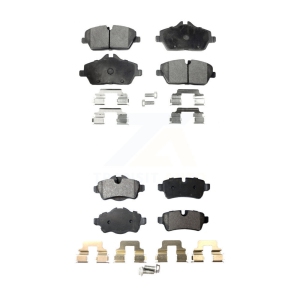 Front Rear Ceramic Brake Pads Kit For Mini Cooper With 280mm Diameter Rotor KTC-100135