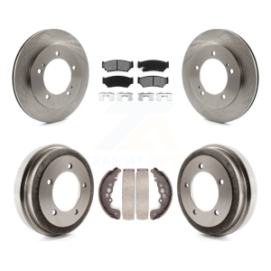 Front Rear Brake Rotor Semi-Metallic Pad And Drum Kit For Chevrolet Tracker Suzuki Vitara K8S-103373