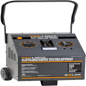 Clore Automotive PL3740 12 Volt Intelligent Wheel Charger with Power Supply and Engine Start