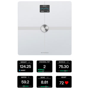 Withings Body Smart Wi-Fi Digital Smart Scale - White | Best Buy