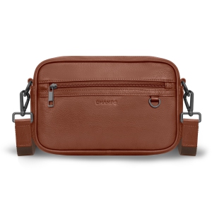 CHAMPS Onyx Collection Leather Camera Bag
