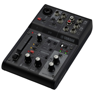 Yamaha AG03MK2 Mixer w/ USB Audio Interface - Black