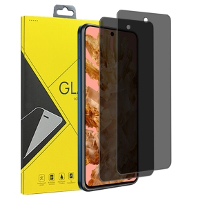 Protecteur d'Écran Google Pixel 8 - Installation Facile, Verre Trempé 9H avec Protecteurs de Lentille de Caméra - HD Clair, Anti-Rayures