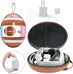 Hard Carrying Case Compatible with Meta Oculus Quest 3, Organizer Case for Gaming Headset and Touch Controllers Accessories, Suitable for Travel and Home Storage