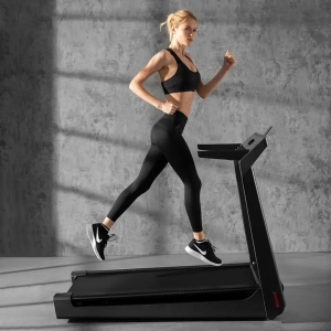Kingsmith WalkingPad K15 Smart Foldable Treadmill Max 15KM/H 4% Static Inline Running and Walking Manual Automatic Modes LCD Display Fitness Equipment, MAX Capacity 110kg