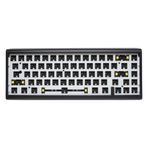 Ducky ProjectD Tinker 65 RGB Hot-Swappable Mechanical Gaming Keyboard, Barebone SF Layout, Black