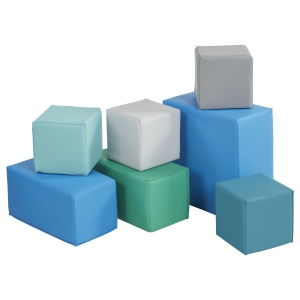 Big Foam Block Playset, 7-Piece