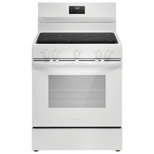 Frigidaire 30" 5.3 Cu. Ft. 5-Element Freestanding Electric Range (FCRE305CBW) - White