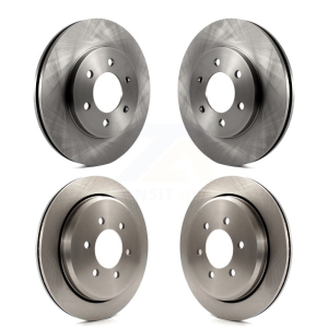 Front Rear Disc Brake Rotors Kit For Ford Expedition Lincoln Navigator K8-101105
