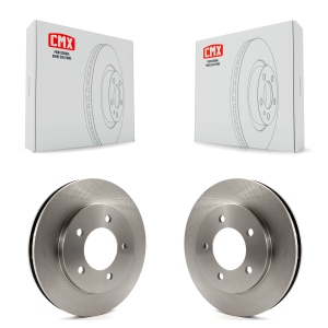 Front Disc Brake Rotors Pair For Ford Expedition Lincoln Navigator 4WD K8-100155