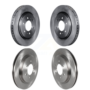Front Rear Disc Brake Rotors Kit For Ford F-150 Expedition Lincoln Navigator K8-101676
