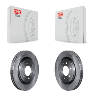 Front Disc Brake Rotors Pair For Ford F-150 Expedition Lincoln Navigator K8-100176