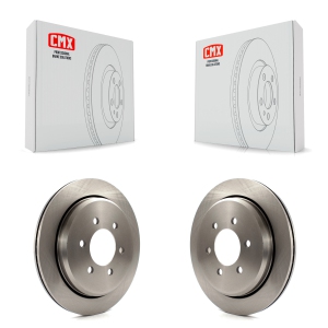 Rear Disc Brake Rotors Pair For 2003-2006 Ford Expedition Lincoln Navigator K8-100644