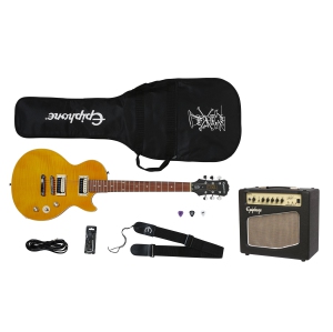 Epiphone Slash Appetite Les Paul Special II Performance Pack with Amp - Appetite Amber