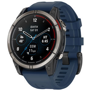 Garmin quatix 7 Pro AMOLED 47mm Bluetooth Marine GPS Smartwatch - Navy
