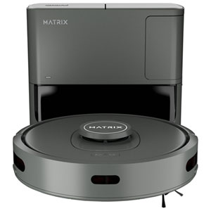 Shark Matrix RV2300SCA Bagless Robot Vacuum for Pet Hair with Self-Emptying Dock, LiDAR Mapping, Matrix Clean - Grey