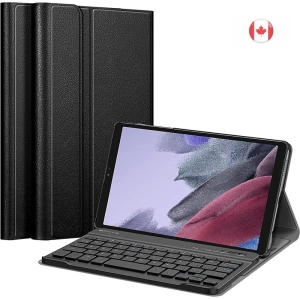 Samsung Galaxy Tab A9 Plus / A9+ 11 Inch 2023 Keyboard Case | Slim Lightweight Stand Cover with Detachable Wireless Bluetooth Keyboard - SM-X210/X216/X218, Black