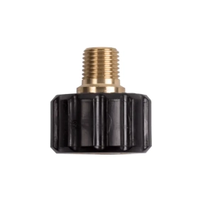 Pressure washer fitting M22 Fitting, M22F x 1/4" Packaged