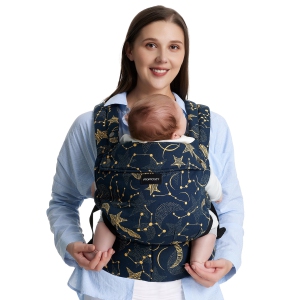 Porte-bébé Momcozy de nouveau-né à tout-petit - Porte-bébé ergonomique, confortable et léger pour 7-44lbs