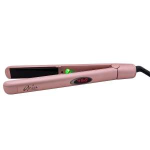 Aria Beauty - Hair Straightener 1” Infra-red Black Tourmaline (Rose Gold)