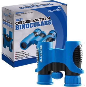 BlueCabi 8x21 Kids Binoculars Set - Blue