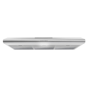 Streamline 36 in. Consoli Ducted Undermount 80 CFM Range Hood in Brushed Stainless Steel with Mesh Filters, Push Button Control, LED Light