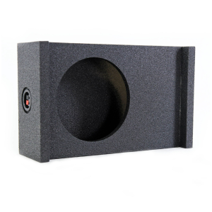 Q Power QBSHALLOW12DF 12" Single Downfire Shallow Mount Subwoofer Box Enclosure