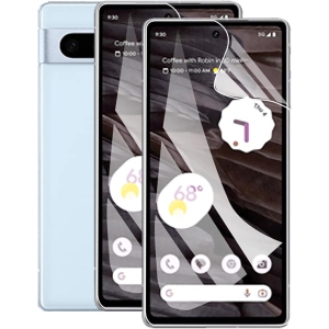 SuperShield 2pcs Hydrogel Film Screen Protector for Google Pixel 7a (6.1 inch), Soft TPU [Clear HD] Protective Screen Protector Film (Not Glass Film)