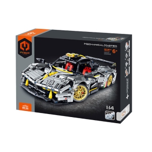 Tradeopia DIY Super Sportscar Premium Building Block Kit (1237 Pieces) | Ages 6+