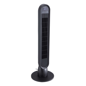 Geek Aire Digital Oscillating Tower Fan with LED Display with room temperature 4 Speed settings and ​​​​​​​Remote control​​​​​​​