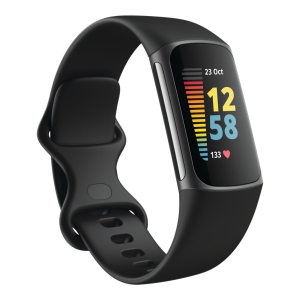 Fitbit Charge 5 Fitness Tracker with GPS, Heart Rate, Sleep - Black (Brand New)