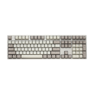 Ducky Origin Vintage Partial Hot-Swappable Mechanical Gaming Keyboard Cherry MX Blue Switch Full-Size (104 Keys)