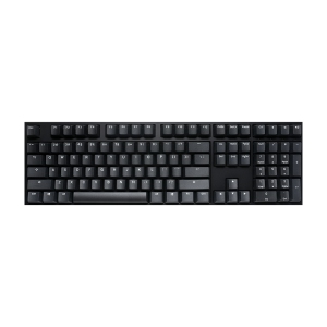 Ducky Origin Black Partial Hot-Swappable Mechanical Gaming Keyboard Cherry MX Red Switch Full-Size (104 Keys)
