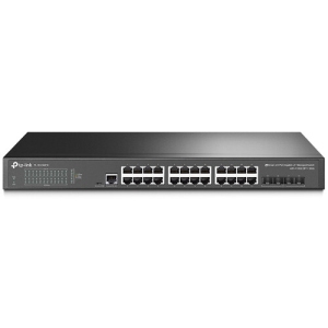 TP-LINK JetStream 24-Port 2.5GBASE-T L2+ Managed Switch with 4 10GE SFP+ Slots - (TL-SG3428X-M2)