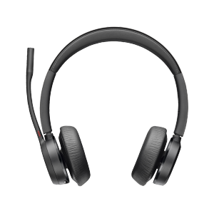 HP Poly Voyager 4320-M On-Ear Noise Cancelling Bluetooth Headset - Black (77Z30AA)